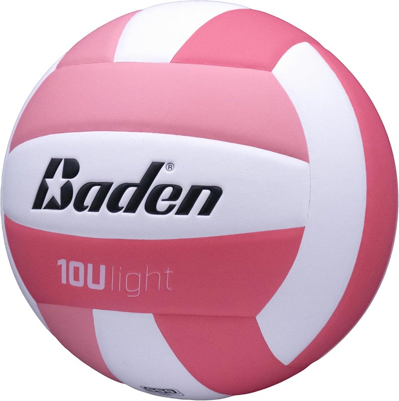 Baden | 10U Light | Official Size, 2 oz Lighter Entry Level Youth Indoor Volleyball | PU Composite, Extra Foam Backing, Reduce Sting - Image 3